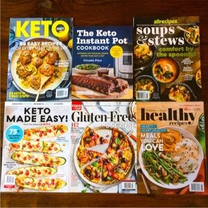 Assorted Cooking and Lifestyle Magazine Collection